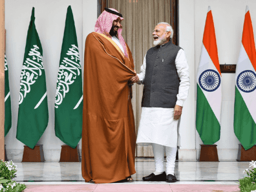 Saudi prince in India
