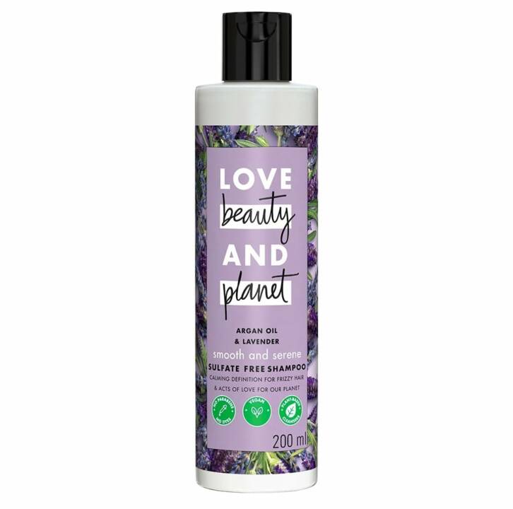 Love Beauty & Planet Argan Oil and Lavender Natural Shampoo