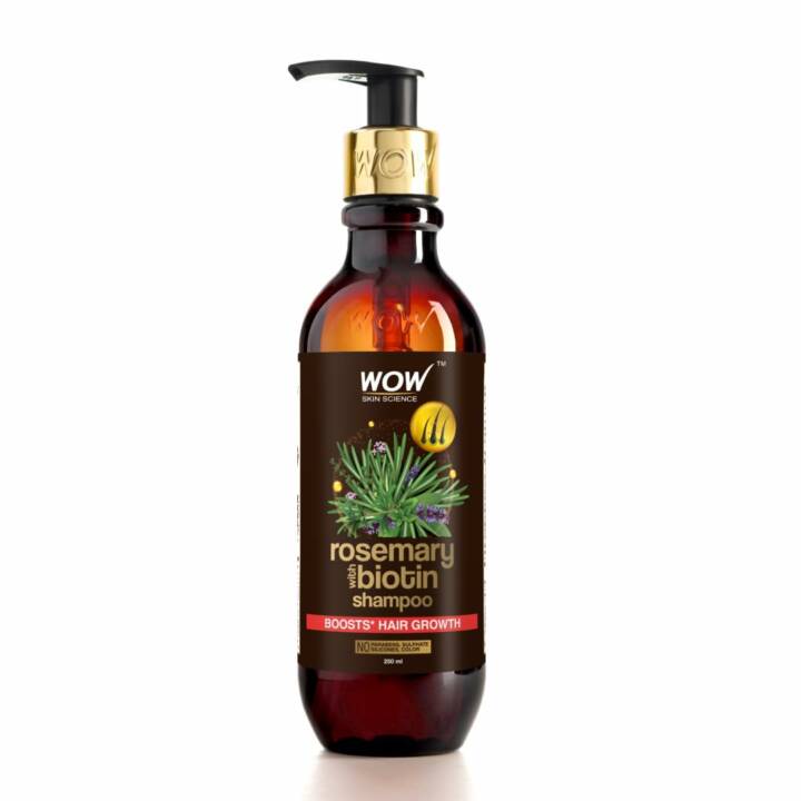 WOW Skin Science Rosemary & Biotin Hair Growth Shampoo
