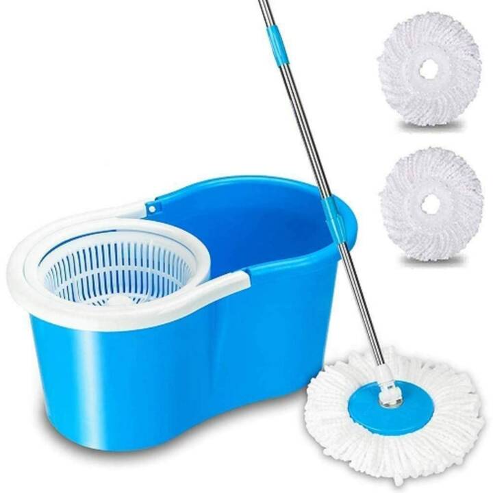 Skivvy.in Plastic Magic Cleaning Spin Bucket Mop