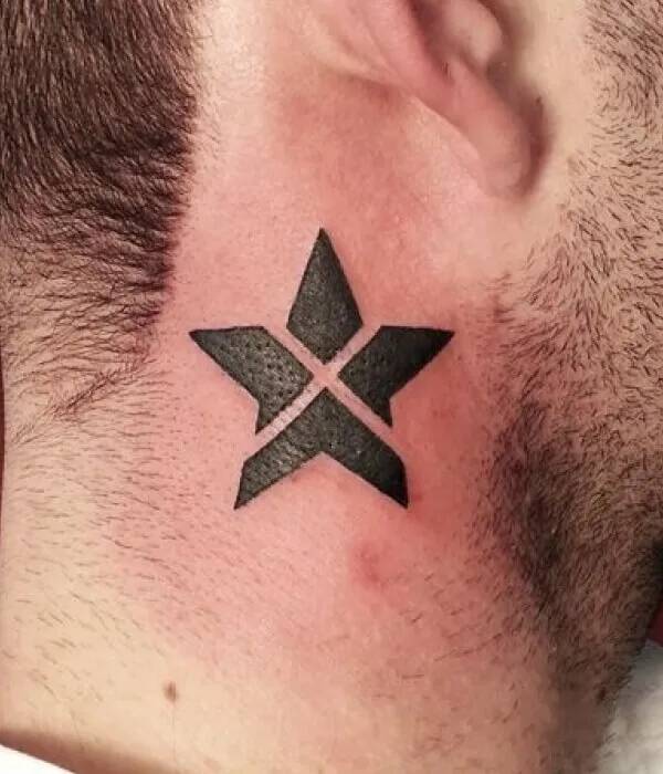 Star Neck Tattoos