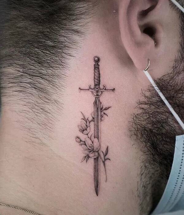 Sword Neck Tattoos