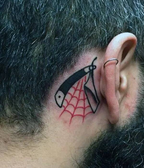 Samurai Neck Tattoos