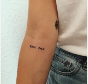 Small Tattoo on the Forearm