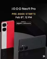 image of iQOO Neo 9 Pro smartphone