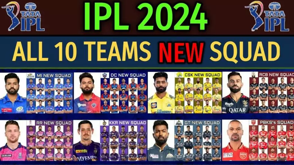 IPL 2024 Player List