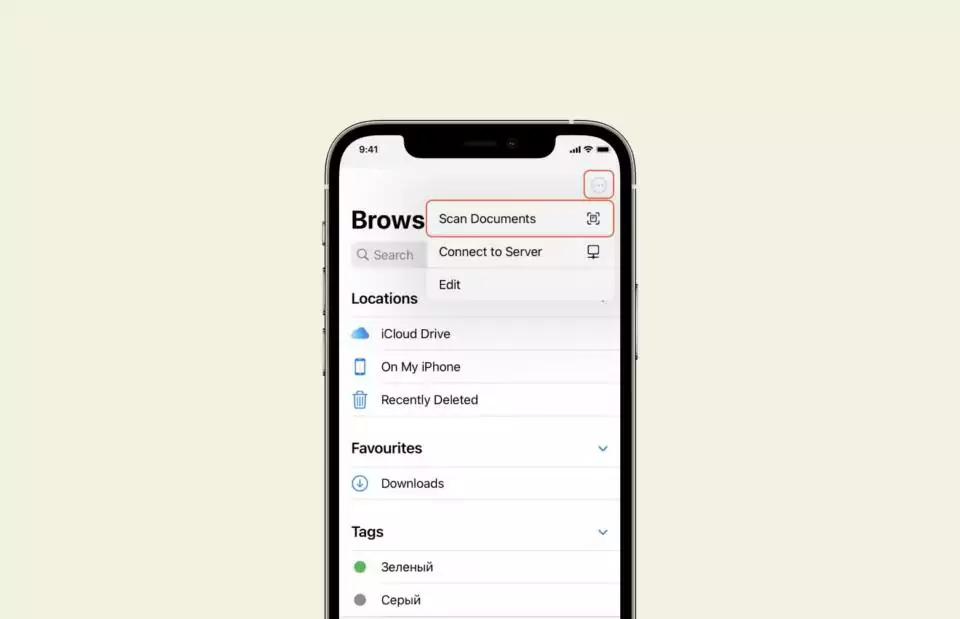 how to scan documents on iphone