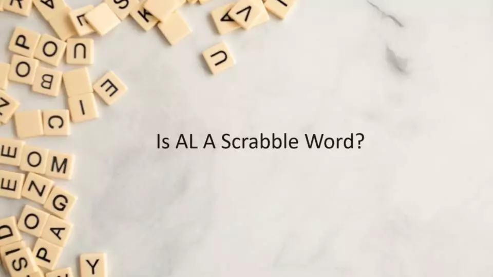 Is AL A Scrabble Word