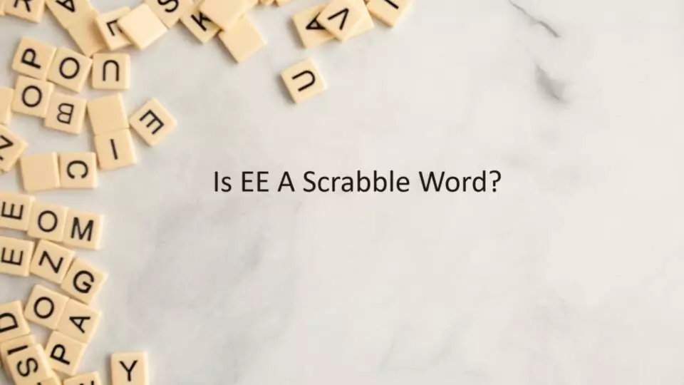 Is EE A Scrabble Word