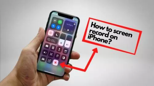 how to record the screen on an iphone?