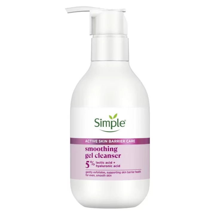 Simple Active Skin Barrier Care Smoothing Gel Face Cleanser