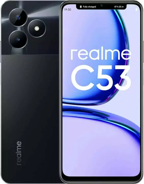 Realme C53: Champion Black with a 50MP Triple Camera Setup